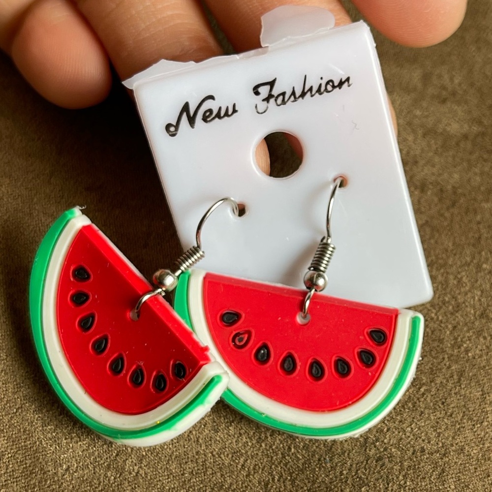 NWT Watermelon Earrings Jewelry New